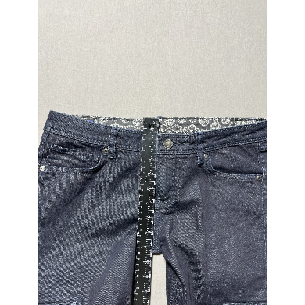Patagonia Women's Sz 29 Dark Wash Low Rise Iron Clad Denim Cargo Jeans - Picture 13 of 16
